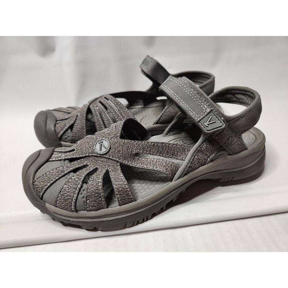 Keen Closed Toe Rose Sandals Women's US 7 Gray